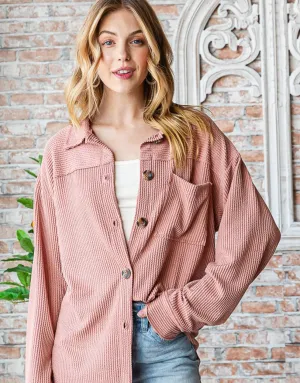 Adriana Button-Up Shacket