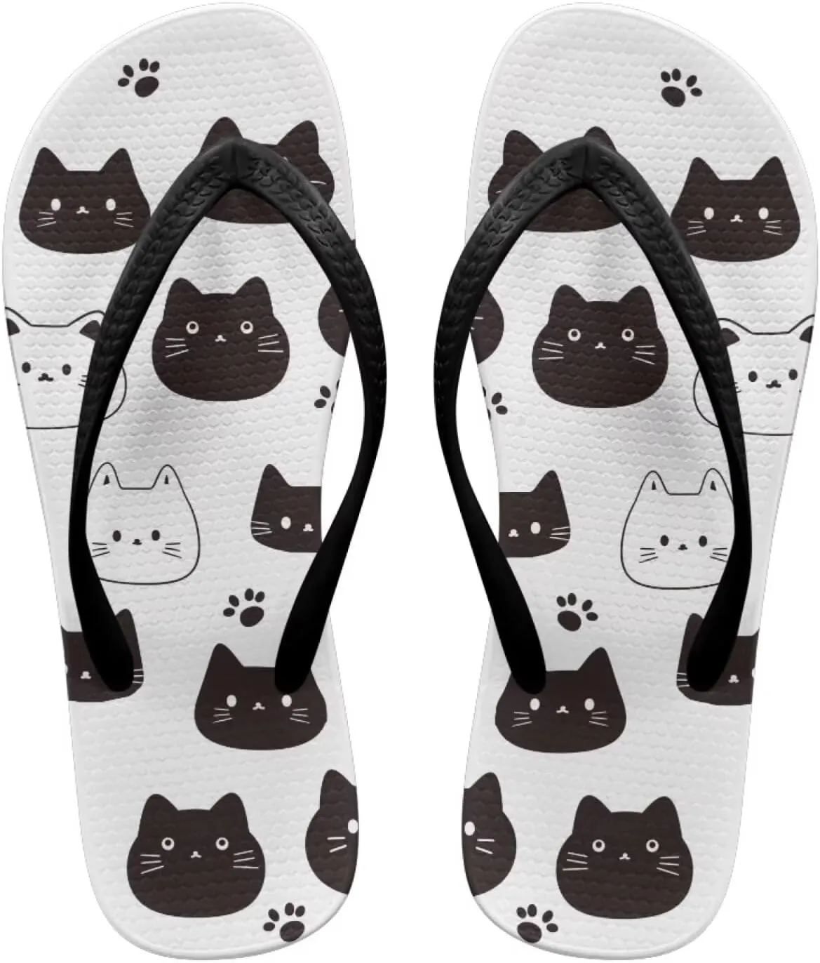 Animal Pattern Beach Flip Flops Summer Thong Sandals Comfort Walking Cushion Slippers for Women 2025