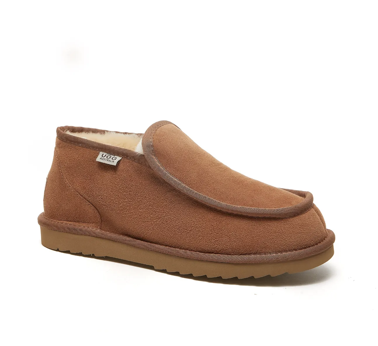 ARCHIE - MEN'S CLASSIC AUSTRALIAN SHEEPSKIN ANKLE HEIGHT SLIPPER