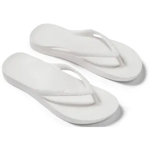 ARCHIES ARCH SUPPORT THONG - WHITE