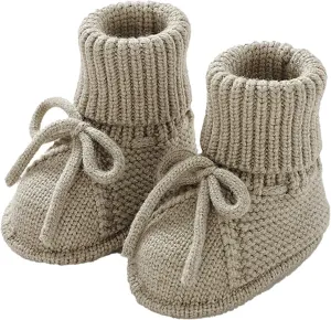Baby Booties Newborn Sock Shoes Hand Knitting Crochet Infant Boy Girl Cozy Shoes Indoor Walking Shoes Breathable