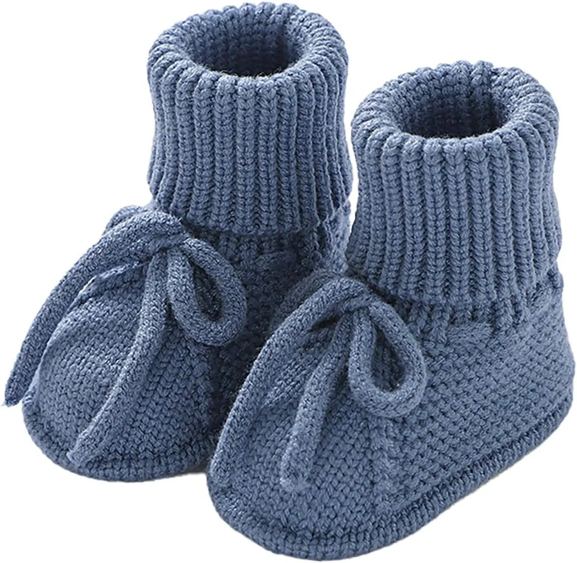 Baby Booties Newborn Sock Shoes Hand Knitting Crochet Infant Boy Girl Cozy Shoes Indoor Walking Shoes Breathable