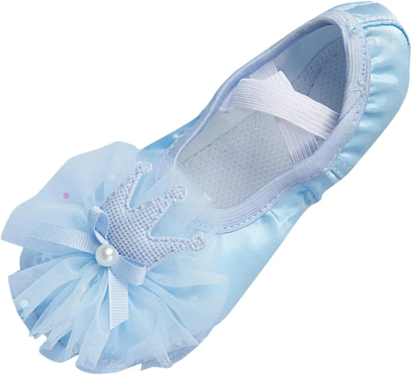 Ballet Shoes for Girls Satin Dance Practic Slippers Split Soft Leather Flat Sole Yoga Shoes Pik Ballet Shoes Girls