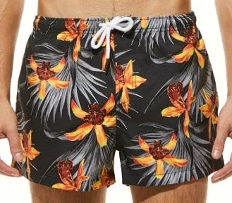 Blue Red Quick Dry Swimwear