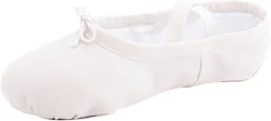 Canvas Ballet Shoes Toddler Girls Ballet Slippers No-Tie Boys Dance Ballet Shoes Softy Sole Practice Dance Shoes