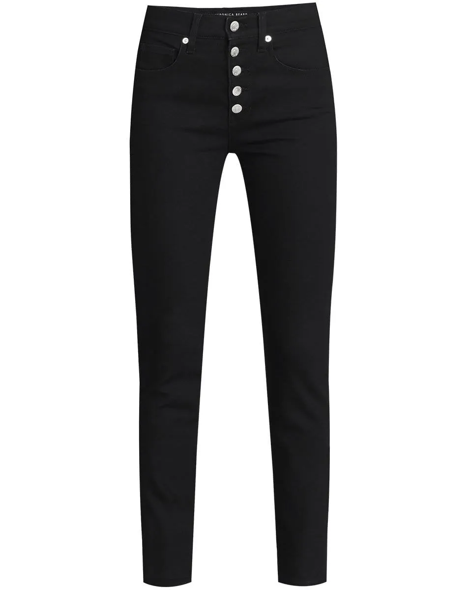 Debbie High-Rise Ankle-Crop Skinny Jean