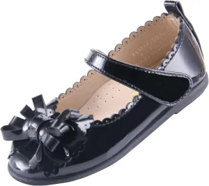 EIGHT KM Toddler Girls Dress Shoes  Girls Mary Jane Shoes | Mary Jane Flats - Ballet Flats  Party, Flower Girl, Wedding Dress Shoes for Girls  Comfortable & Non-Slip Design for Ages up to 7