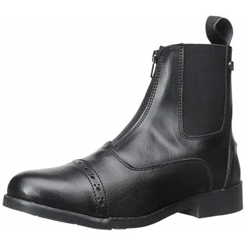 EquiStar Synthetic Zip Paddock Boots - Ladies
