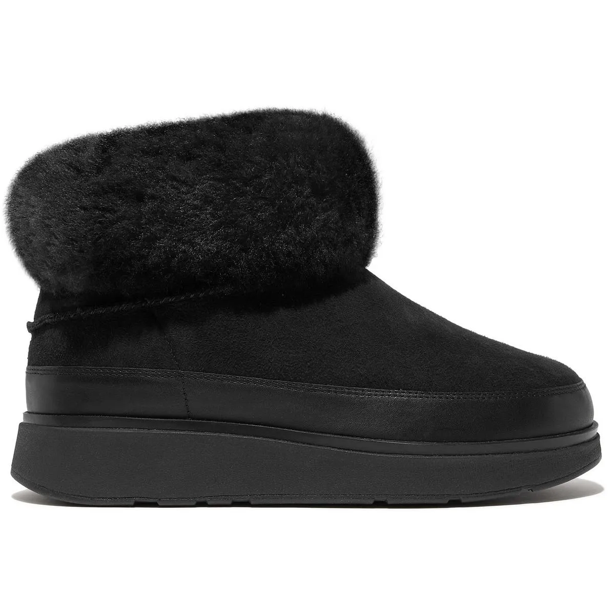 Fitflop Gen-FF Mini Double-Faced Boots All Black