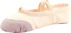 Girls Ballet Shoes Toddler Canvas Ballet Slippers Practice Slip On Dance Shoes for Boys/Little Kid/Big Kid/Women