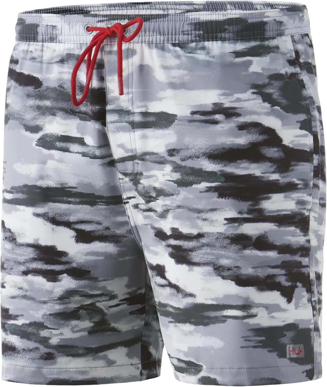 HUK Women's Volley 5.5" Elastic Waist Quick-Dry Swim Shorts