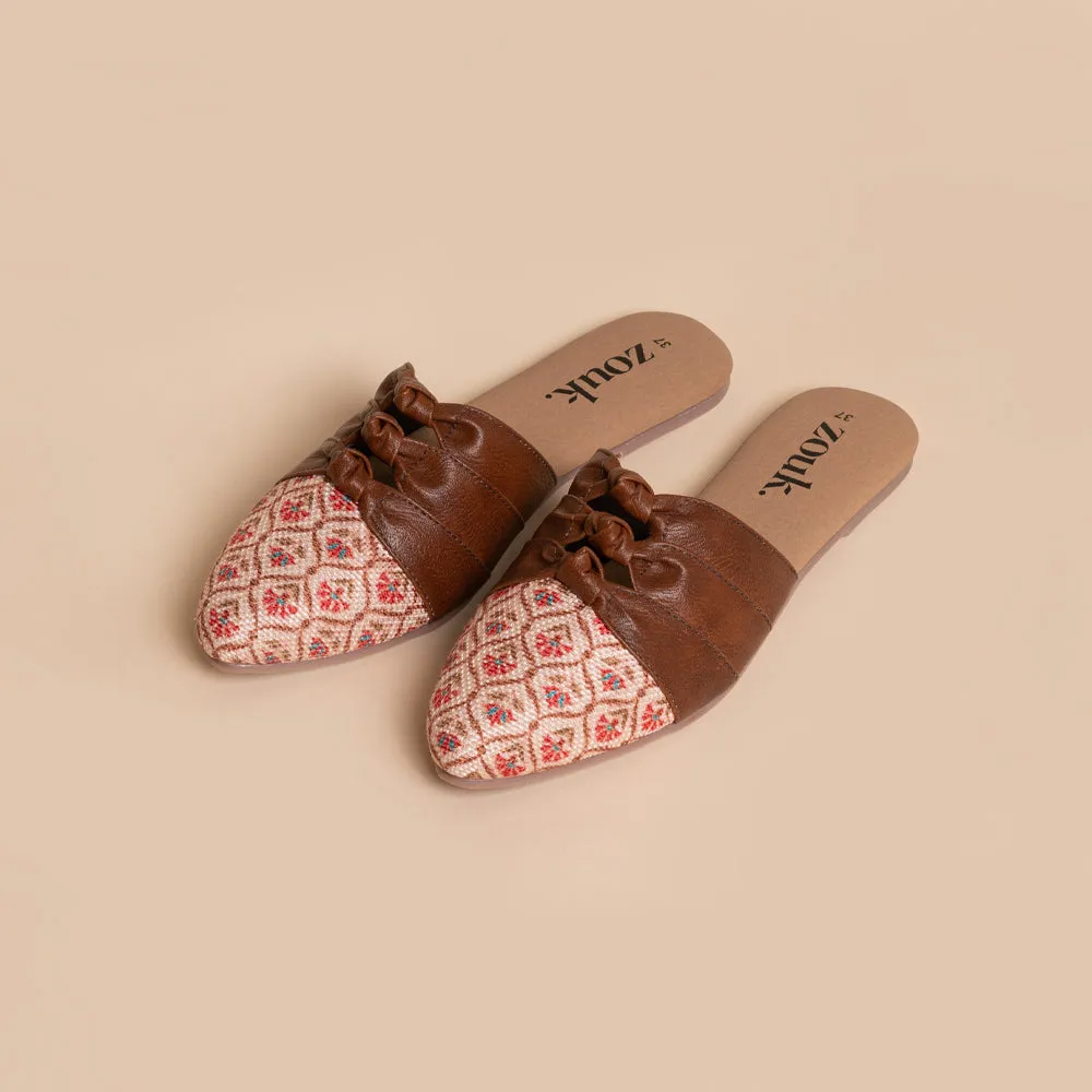Jaipur Kamal Knotted Mule