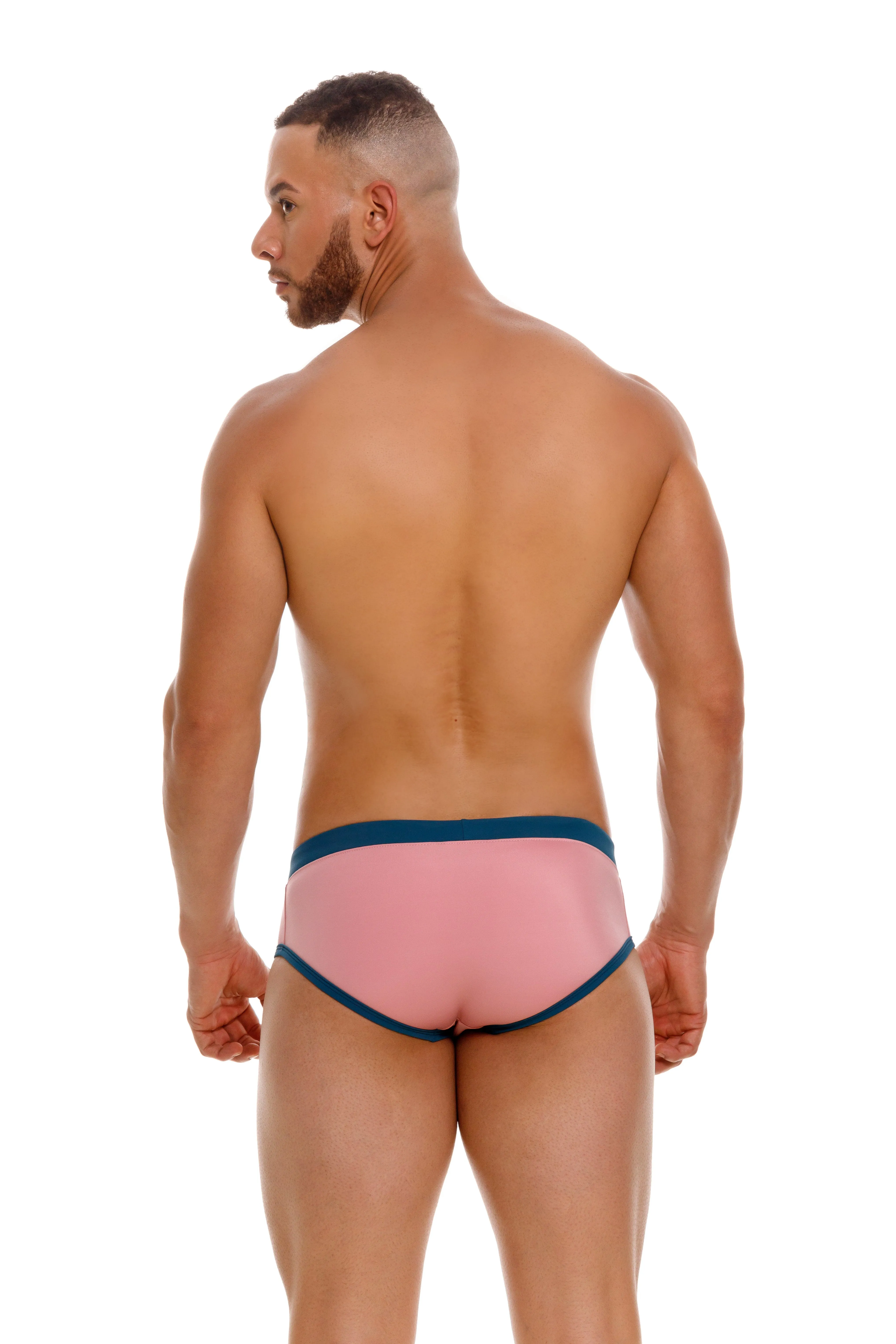 JOR Lisboa swim brief pink rose