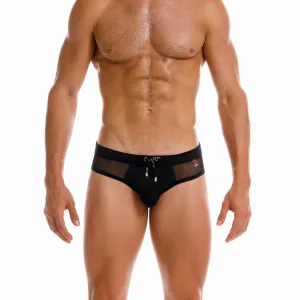 JOR Mystic swim brief mesh black