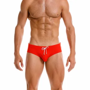 JOR Travel swim brief red