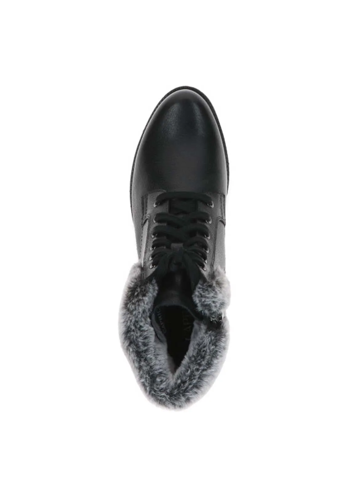 Ladies Ankle Boot - Black Comb