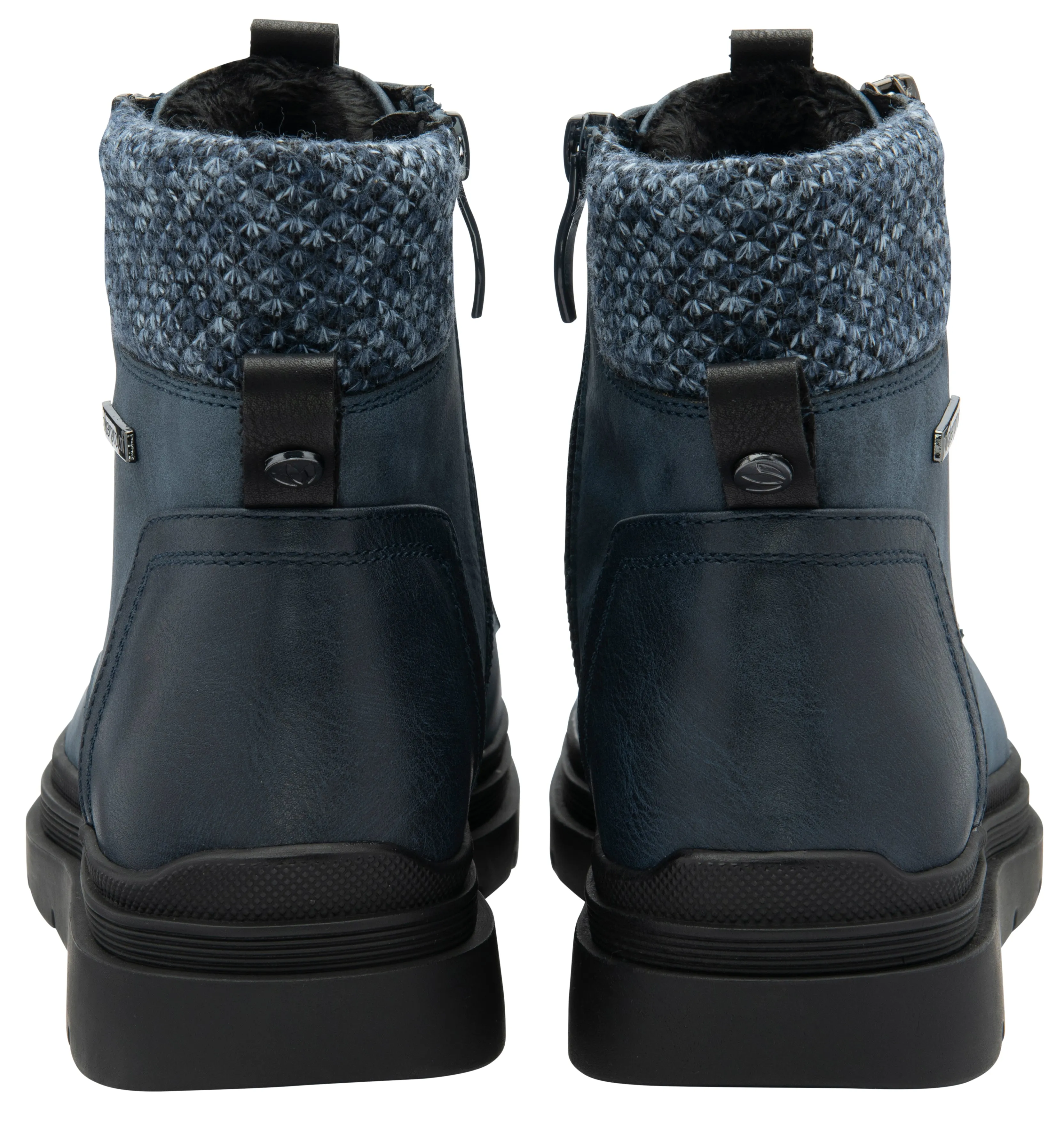Lotus Boot Saundra Waterproof Hiker style Ankle Boot ULB387 BLUE