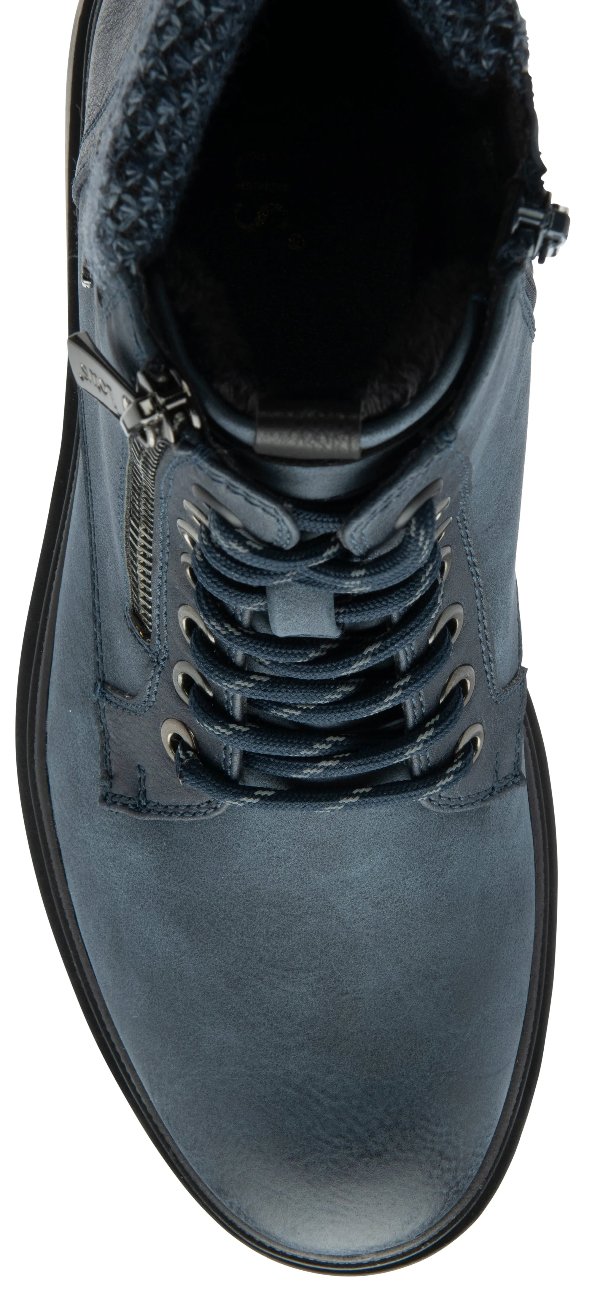 Lotus Boot Saundra Waterproof Hiker style Ankle Boot ULB387 BLUE
