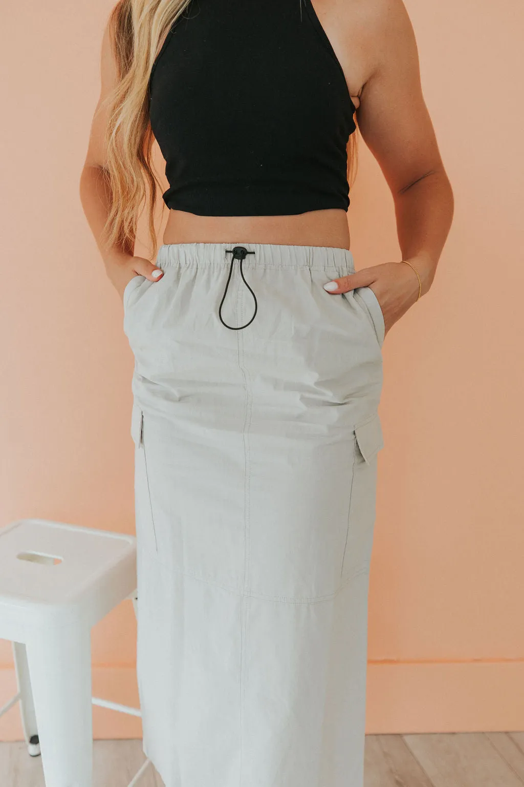 Lovely Day Cargo Skirt