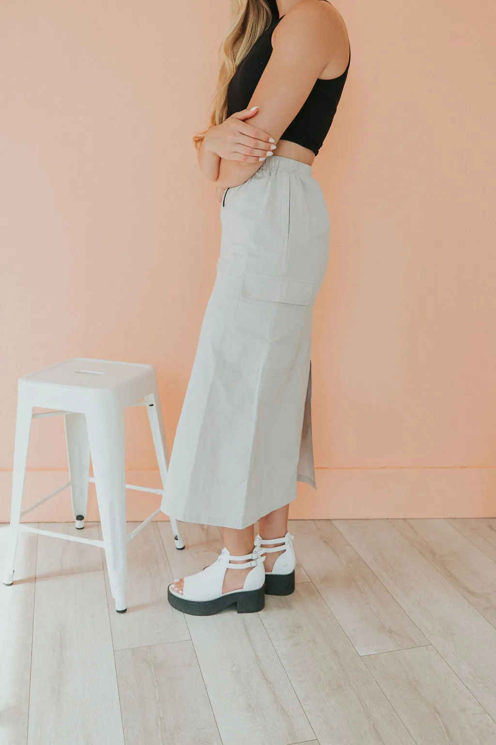 Lovely Day Cargo Skirt