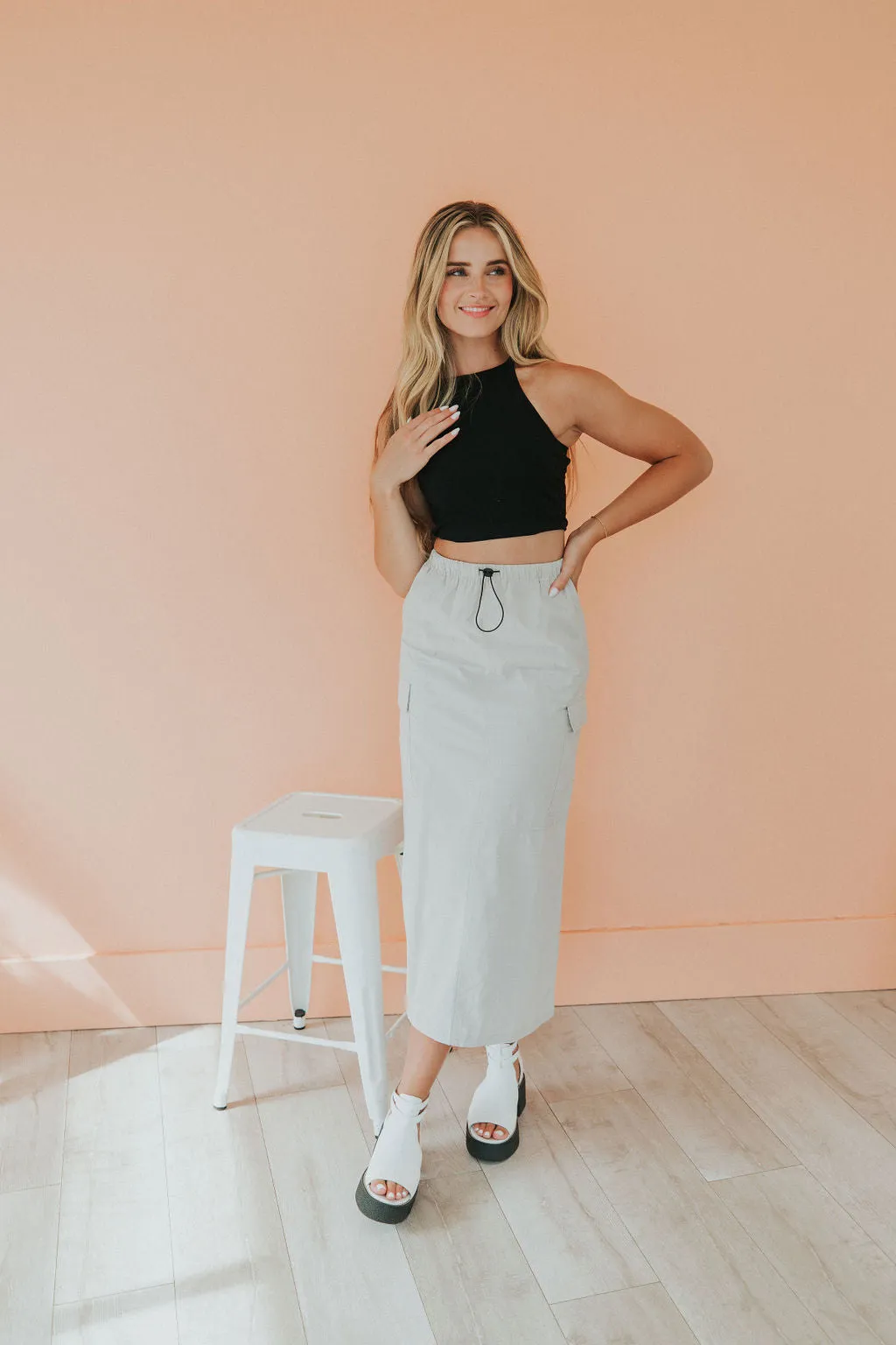 Lovely Day Cargo Skirt