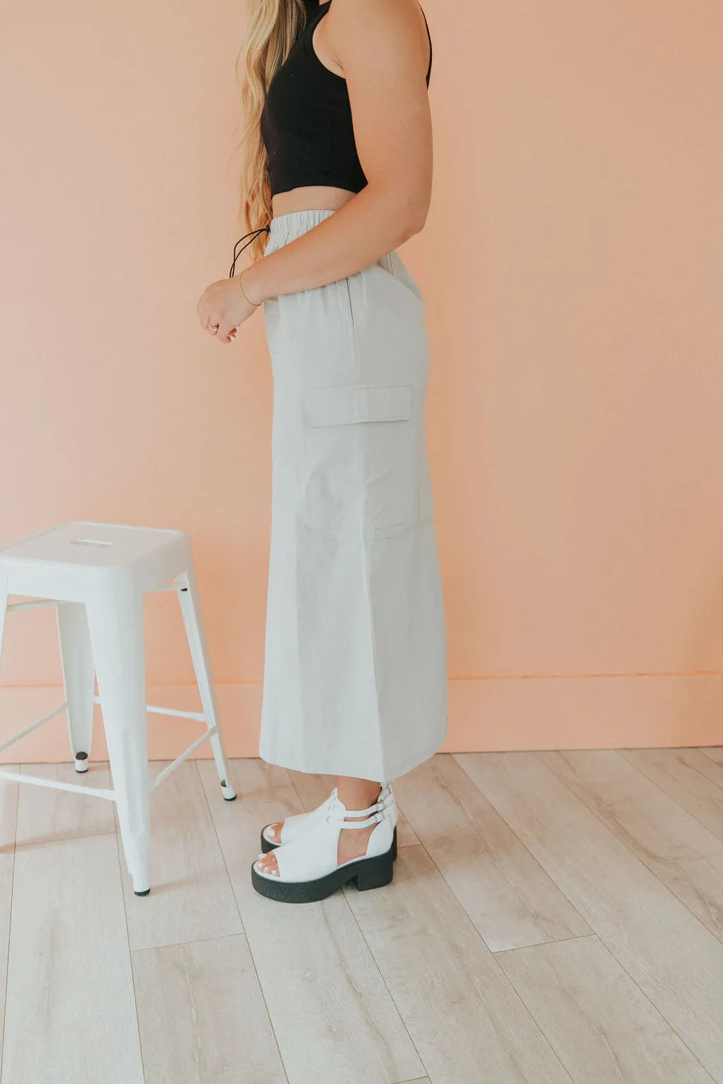 Lovely Day Cargo Skirt