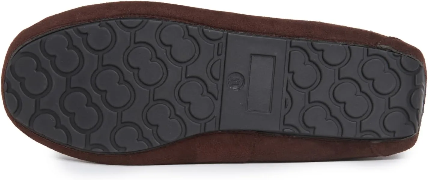 Lucky Brand Men's Moccasin Slippers  Cozy Indoor Footwear with Soft Lining