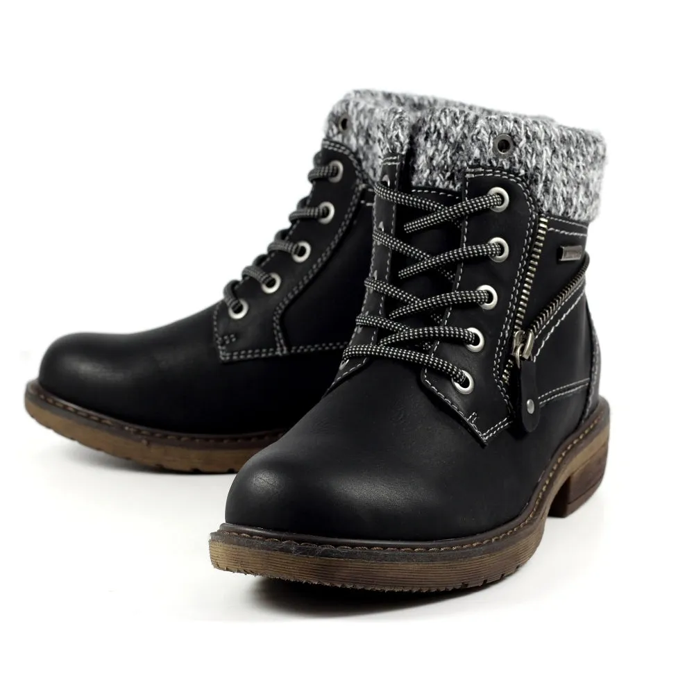 Lunar Ankle Boot Benson BLACK GLB070-BK
