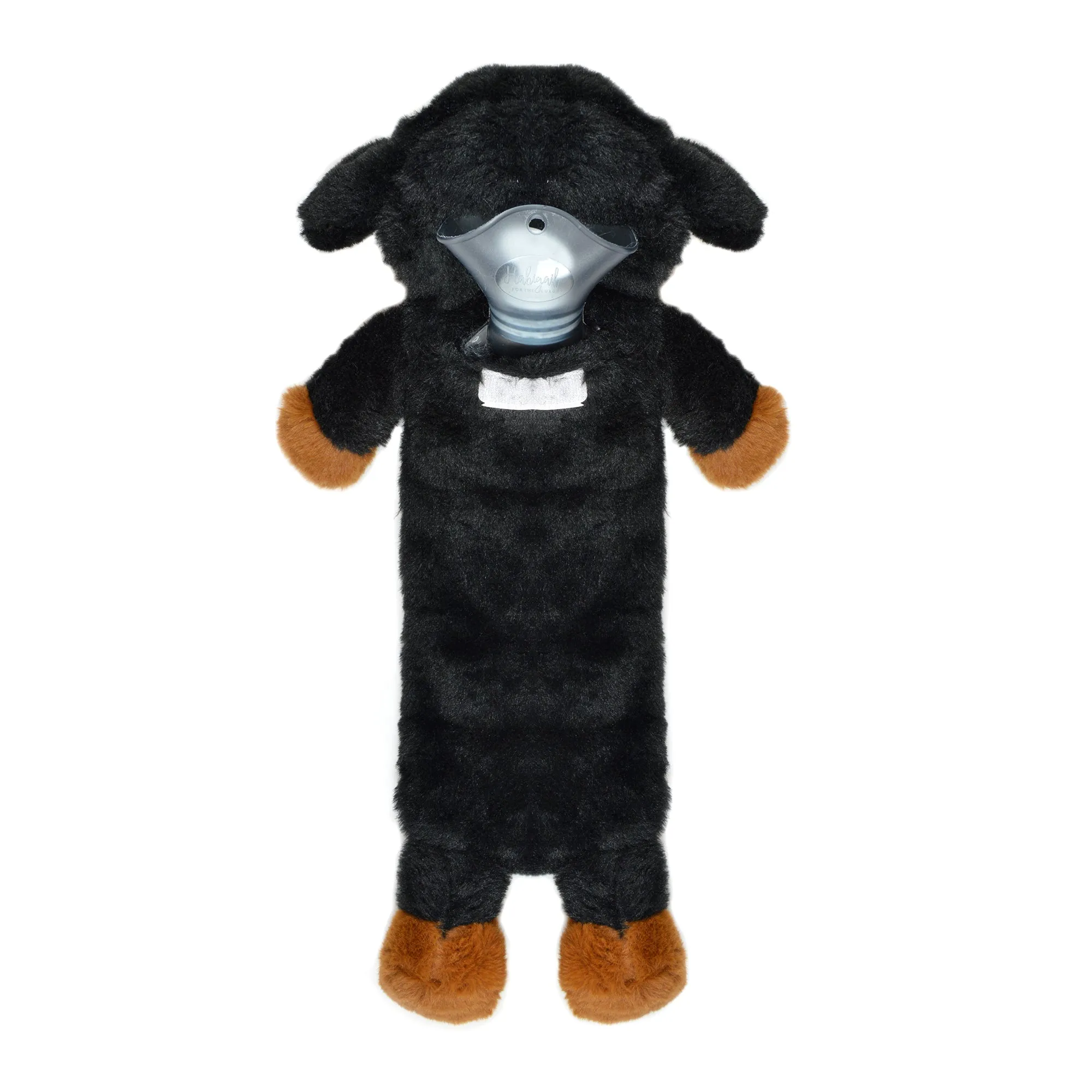 Luxury Plush Cute Dachshund Hot Water Bottle