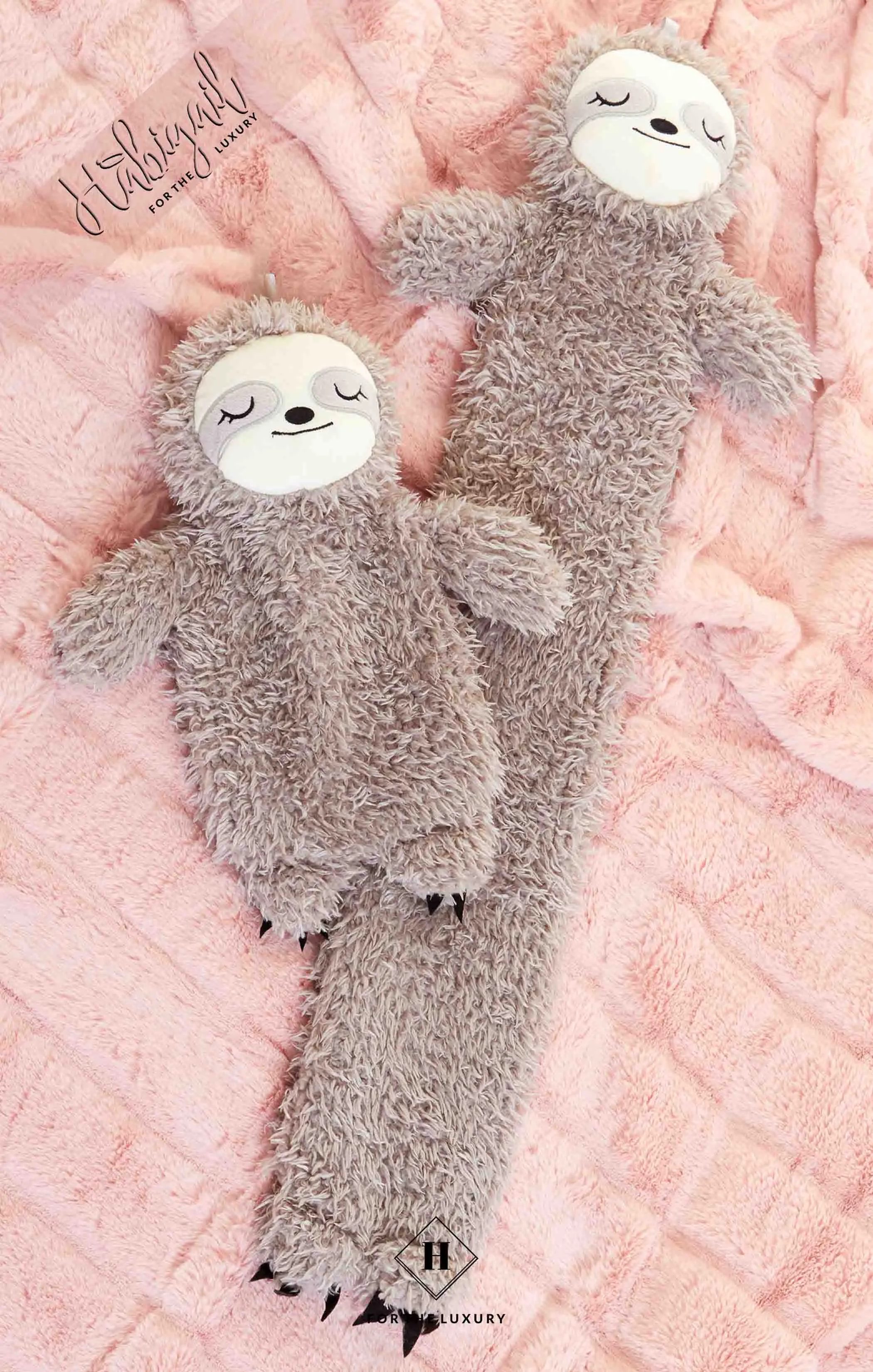 Luxury Plush Sloth Hot Water Bottle