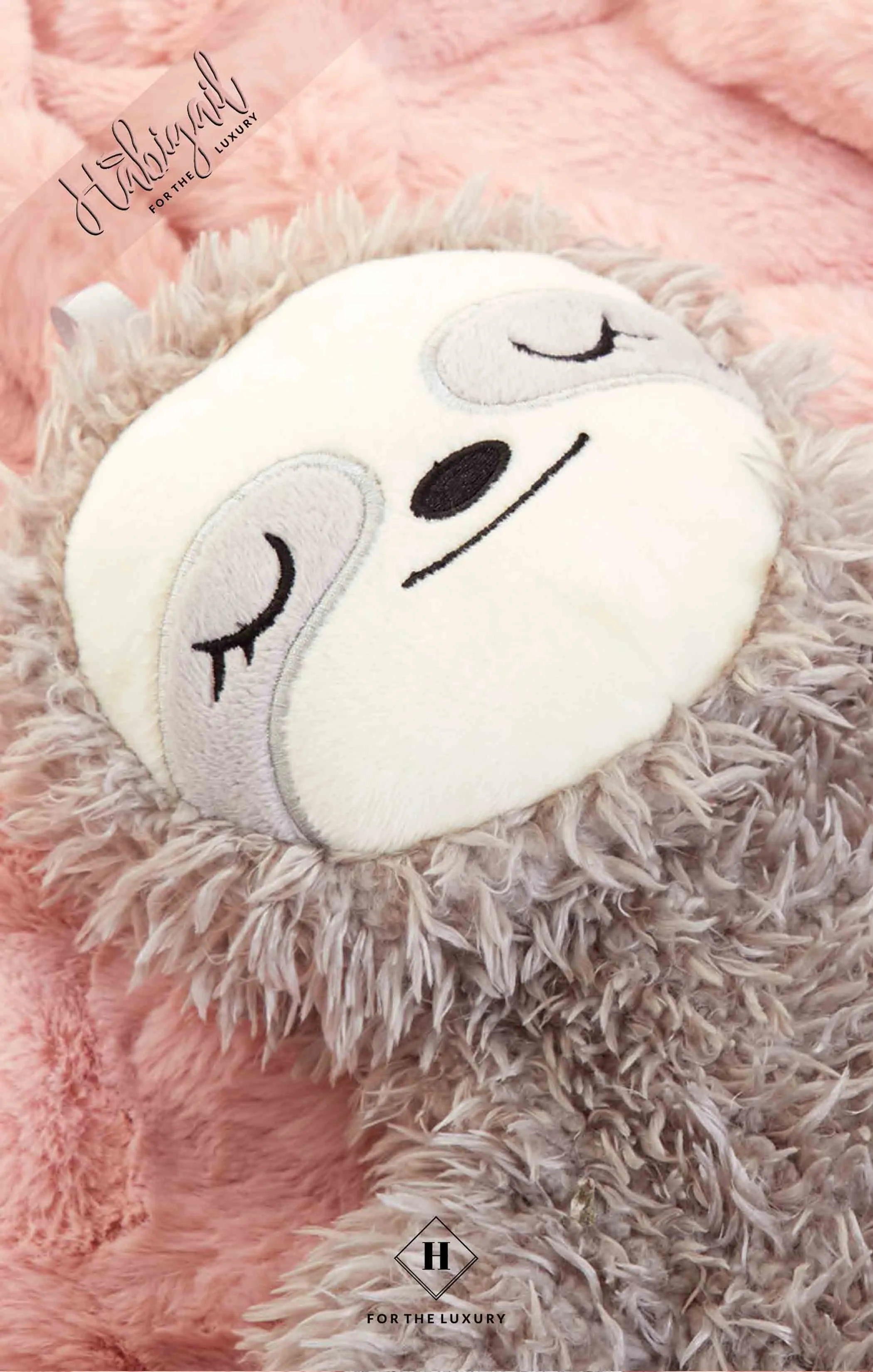 Luxury Plush Sloth Hot Water Bottle