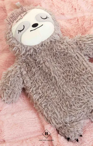 Luxury Plush Sloth Hot Water Bottle