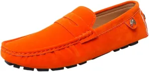 Men's Moccasins Penny Loafer Shoes, Driving Shoes, Comfy Non-Slip Slip On Shoes, Men's Footwear, All Seasons