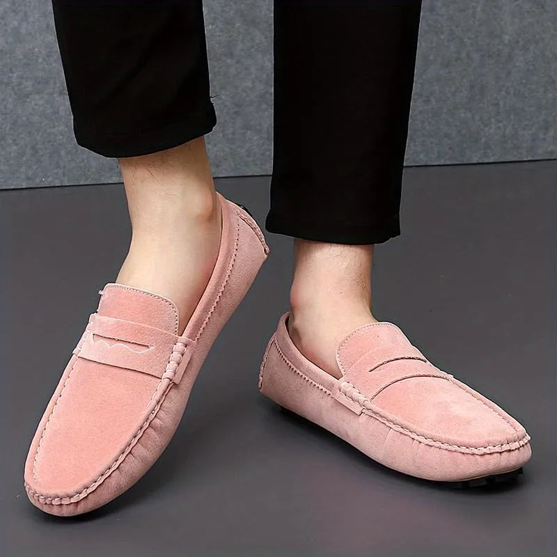 Men's Moccasins Penny Loafer Shoes, Driving Shoes, Comfy Non-Slip Slip On Shoes, Men's Footwear, All Seasons