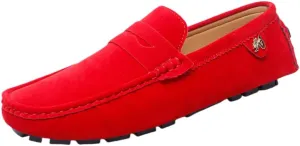Men's Moccasins Penny Loafer Shoes, Driving Shoes, Comfy Non-Slip Slip On Shoes, Men's Footwear, All Seasons