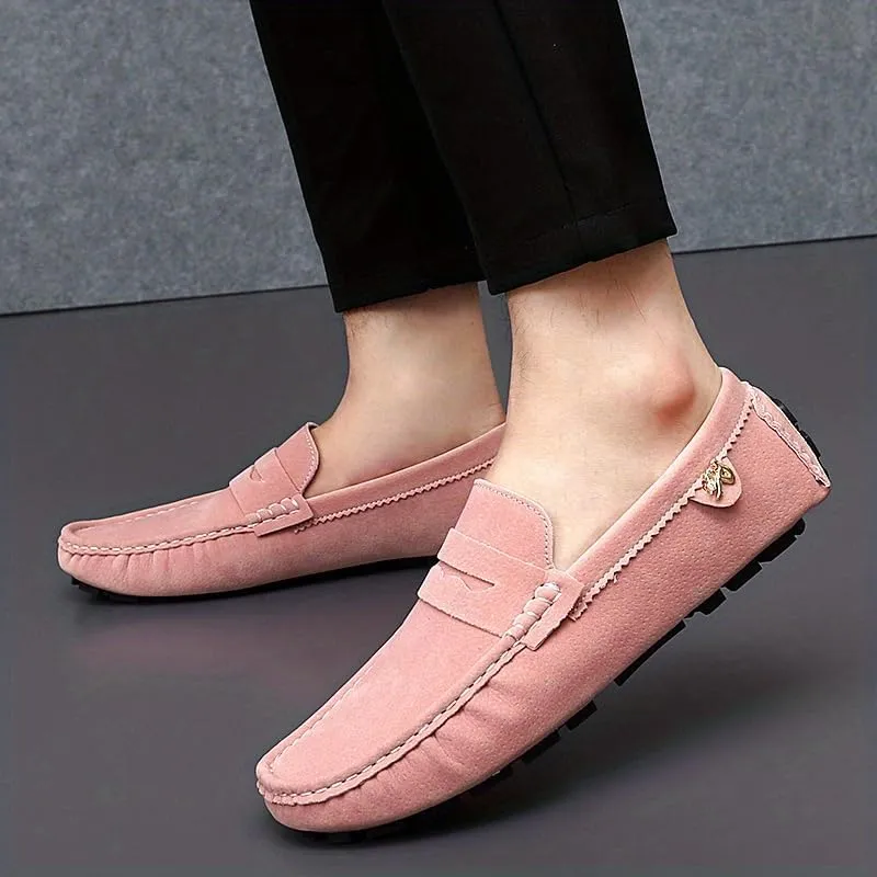 Men's Moccasins Penny Loafer Shoes, Driving Shoes, Comfy Non-Slip Slip On Shoes, Men's Footwear, All Seasons