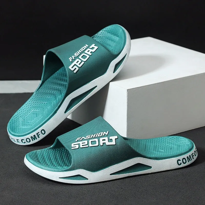 Men's Outdoor Thick-Soled Basketball Slippers