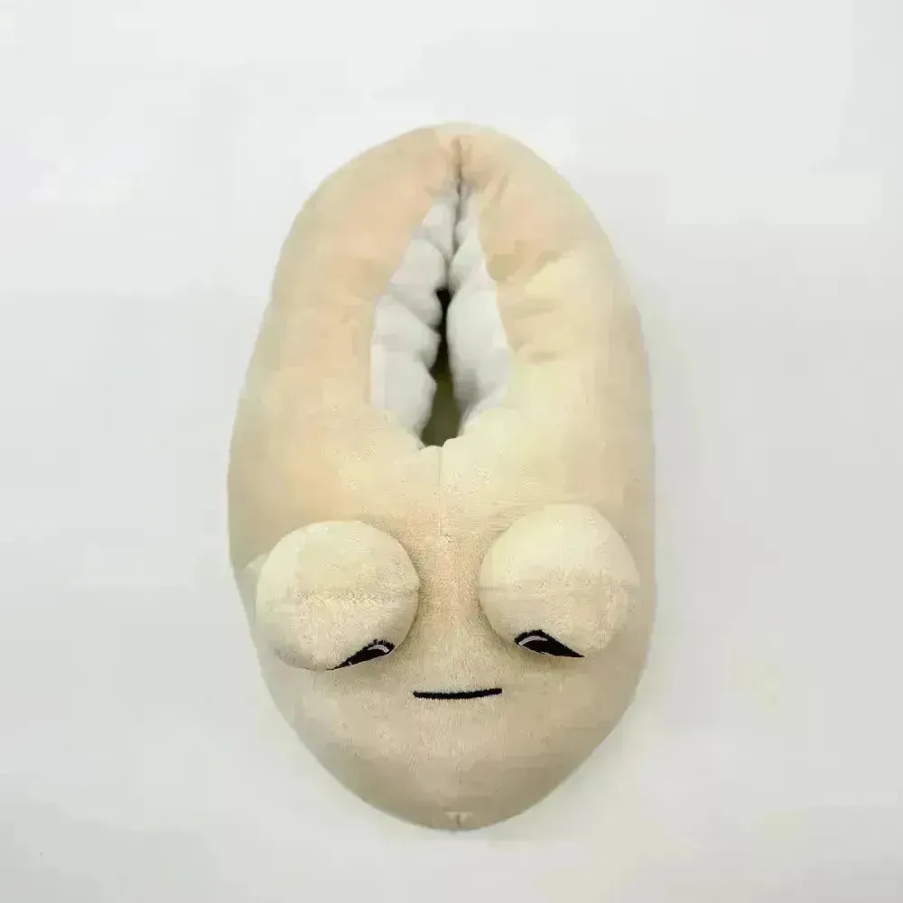 My Pet Alien Pou Plush Slippers