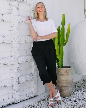 Peace Out Pants -Black