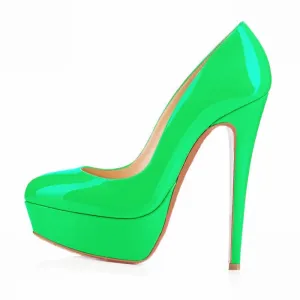 Plus Size Round Toe High Heels for EU & US