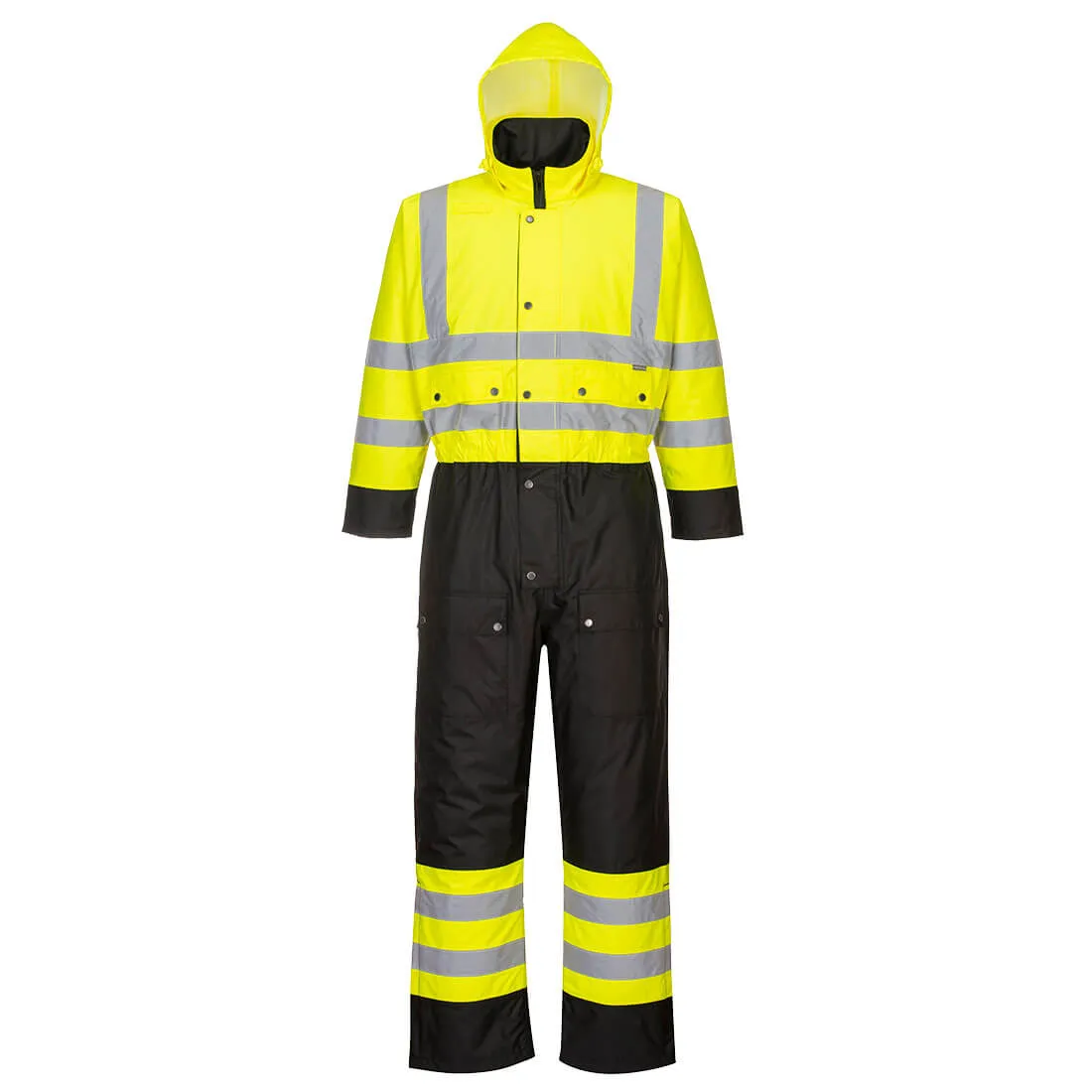 Portwest Hi-Vis Contrast Winter Coverall S485