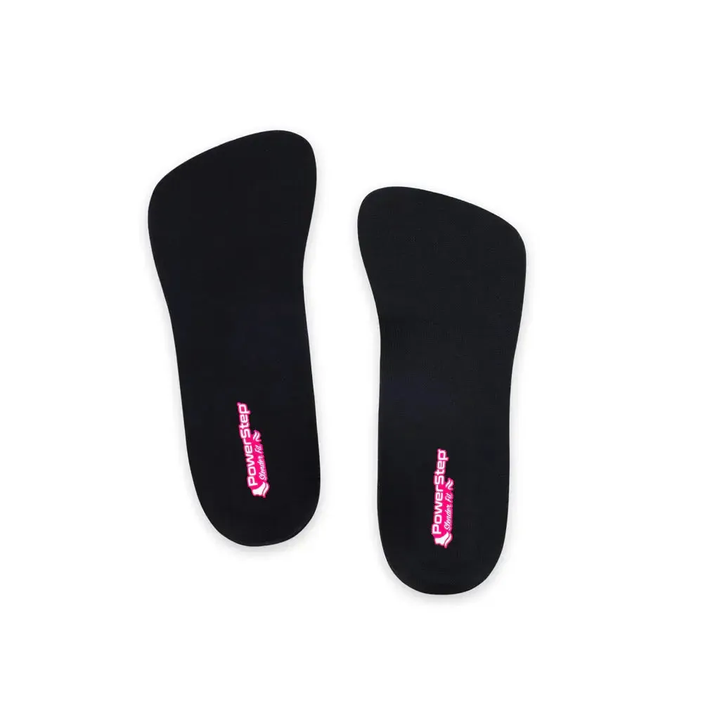PowerStep SlenderFit 3/4 Insoles – Comfort for Fashion Shoes