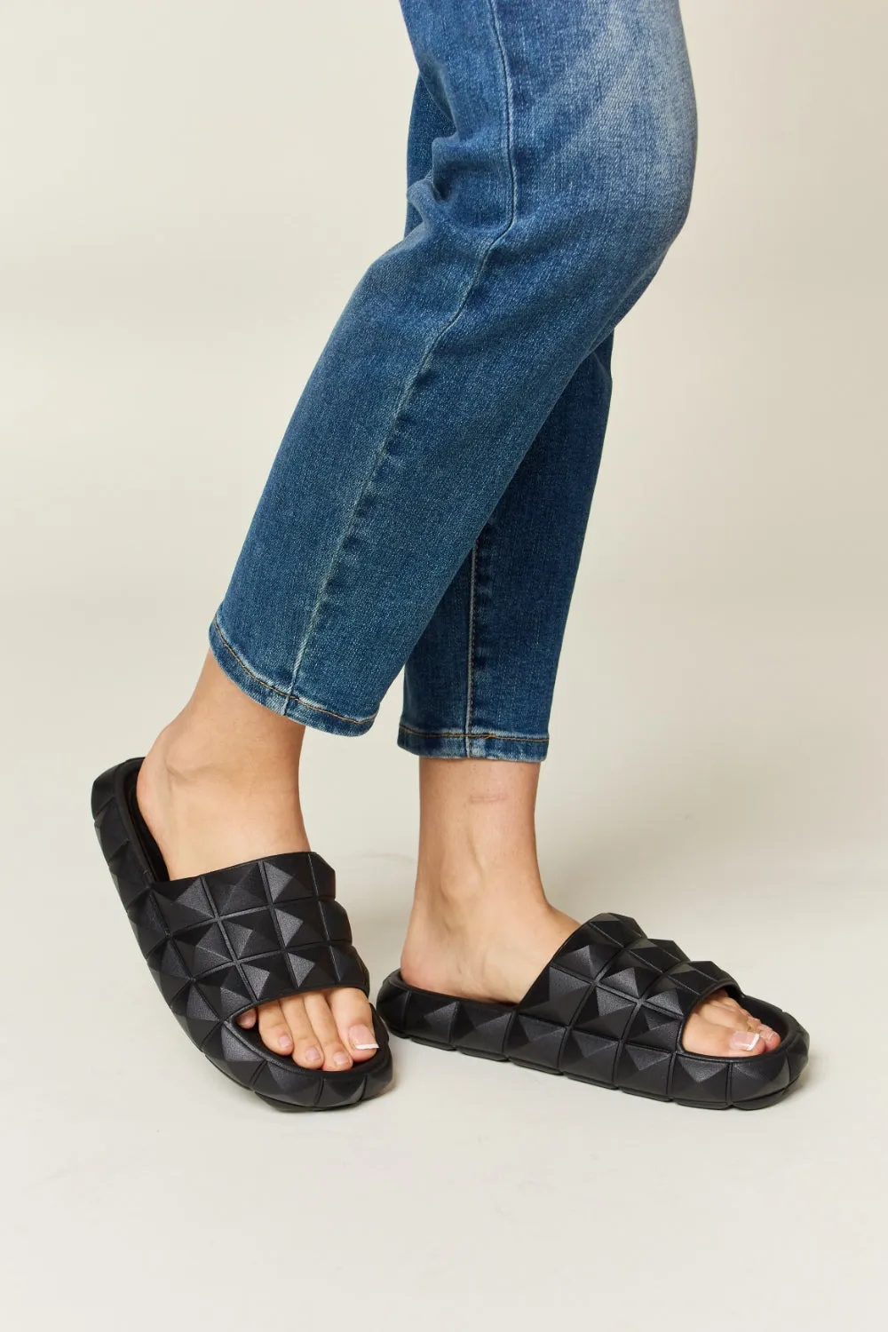 Pyramid Stud Sandals