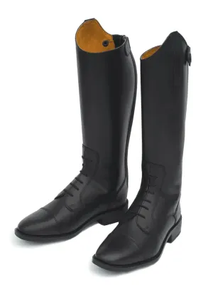Rhinegold Childrens Berlin Long Leather Riding Boot