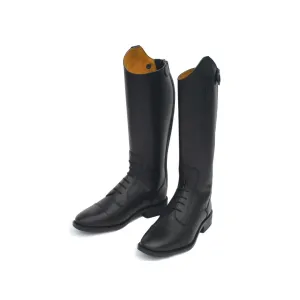 Rhinegold Young Rider Berlin Long Leather Riding Boot