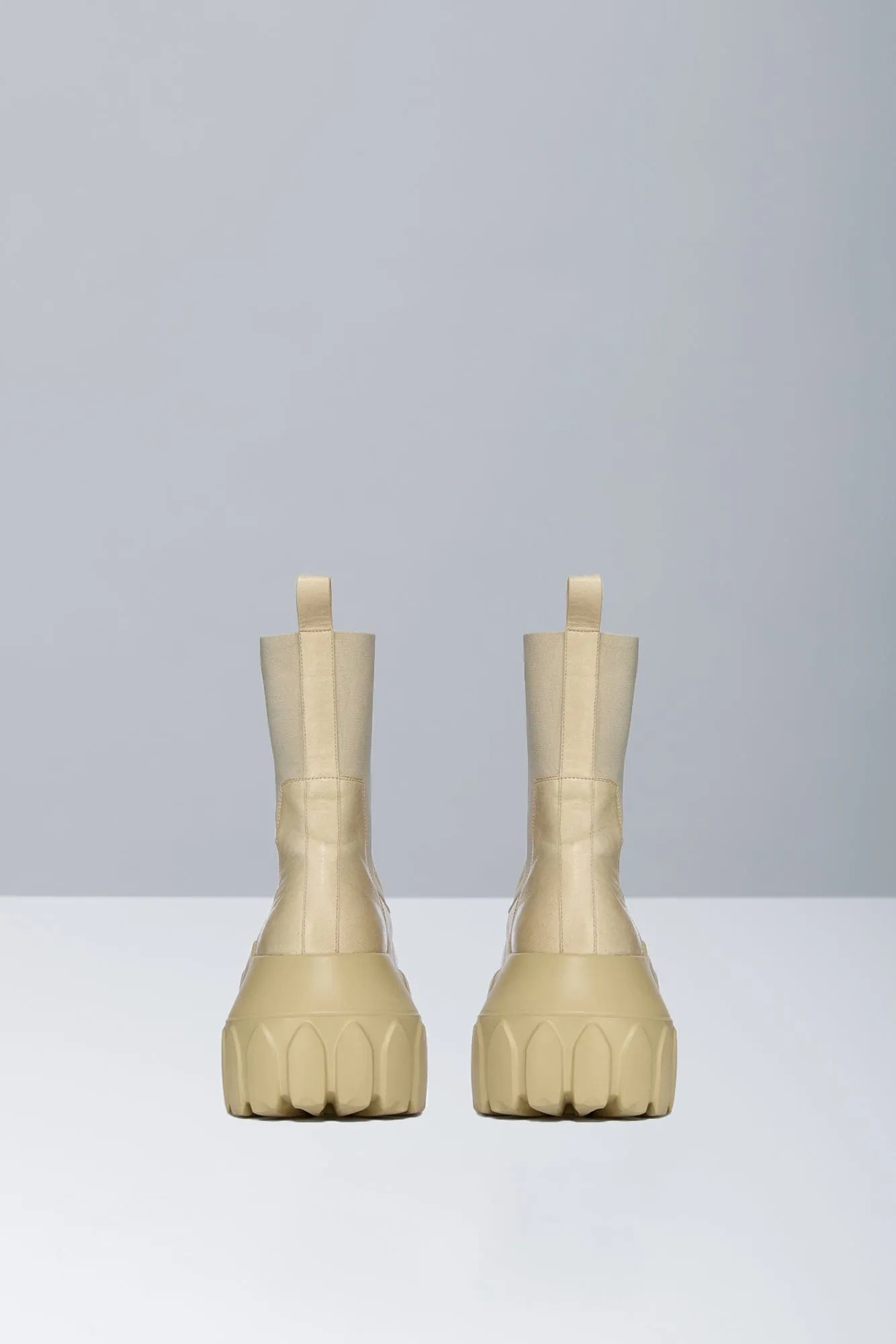 Rick Owens Beatle Mega Tractor in Parchment SS25