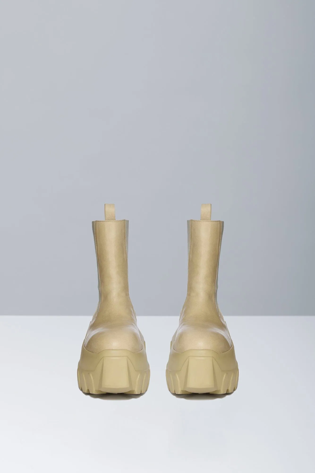 Rick Owens Beatle Mega Tractor in Parchment SS25