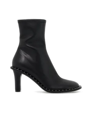 Ryder Sock Ankle Boots With Heel