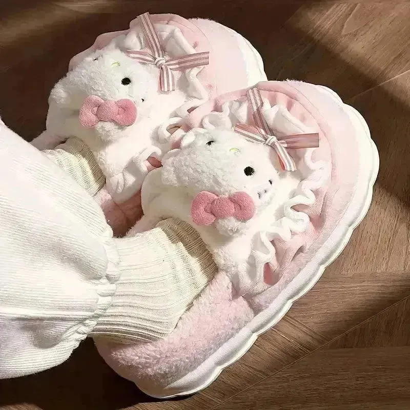 Sanrio Hello Kitty & Friends Warm Plush Shoes