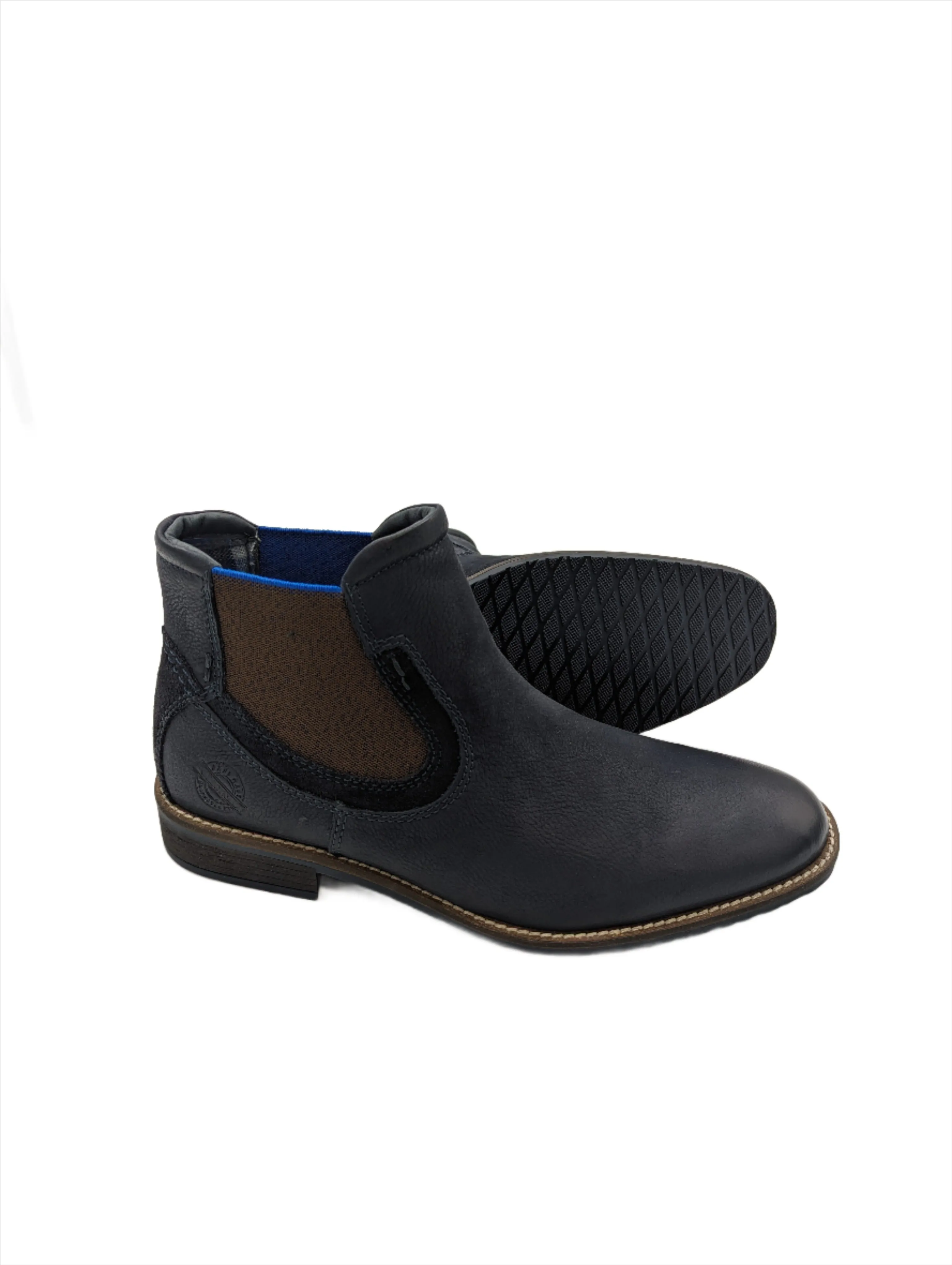 Santos Navy Chelsea Boot